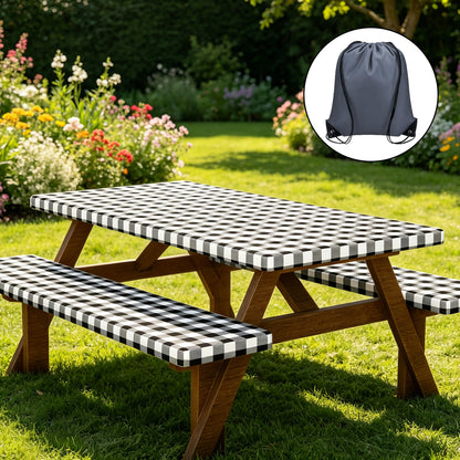 Fitted Picnic Table Cover Set for 6FT Tables